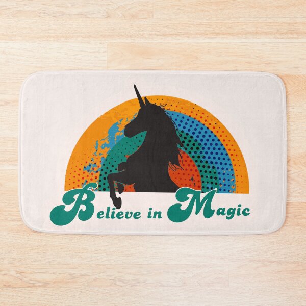 Item preview, Believe in Magic Unicorn Retro Design designed and sold by Alondra.