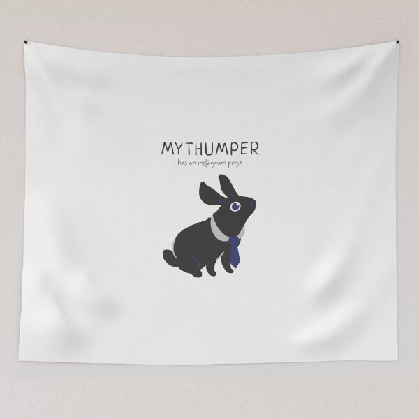 Item preview, My Thumper has an Instagram Page Design  designed and sold by boopsblunt.