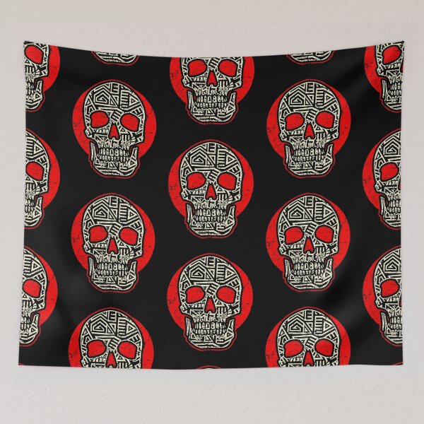 Item preview, Aztec skull designed and sold by Mila1946.