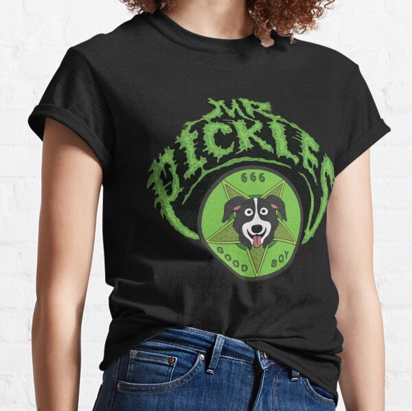 Mr Pickles - Logo, Unisex T-shirt - Black Mr Pickles Licensed Merch -  films, games 