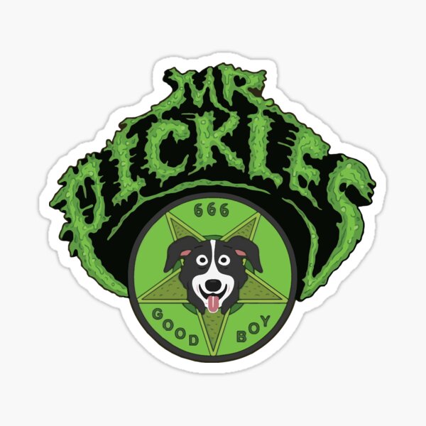 Mr. Pickles Sticker for Sale by Alex Wilson