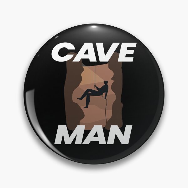 Item preview, Cave Man Caving Cave Speleology designed and sold by MooonTees.