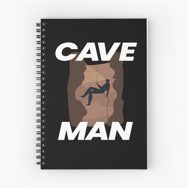 Item preview, Cave Man Caving Cave Speleology designed and sold by MooonTees.