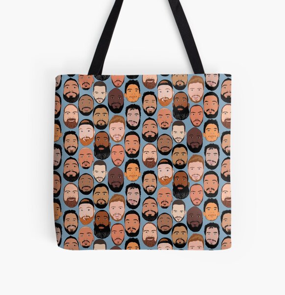Gay male diversity - blue All Over Print Tote Bag