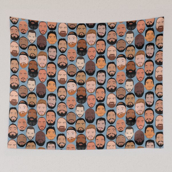 Item preview, Gay male diversity - blue designed and sold by RobskiArt.