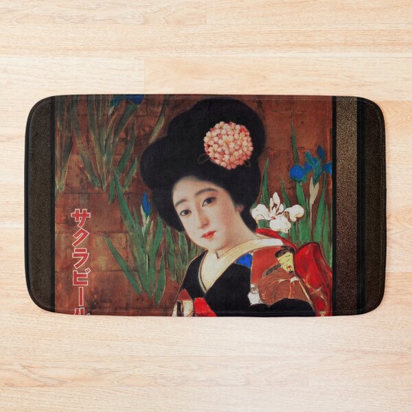 Item preview, Sakura Beer 1912 by Kitano Tsunetomi Japanese Vintage Artwork designed and sold by Xzendor7 Digital Art Creations.