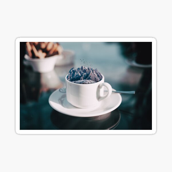 Cup of Breathtaking Sticker