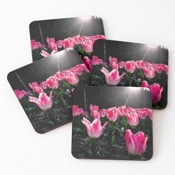 Item preview, Bright Baby Pink Tulips designed and sold by thegraypocket.