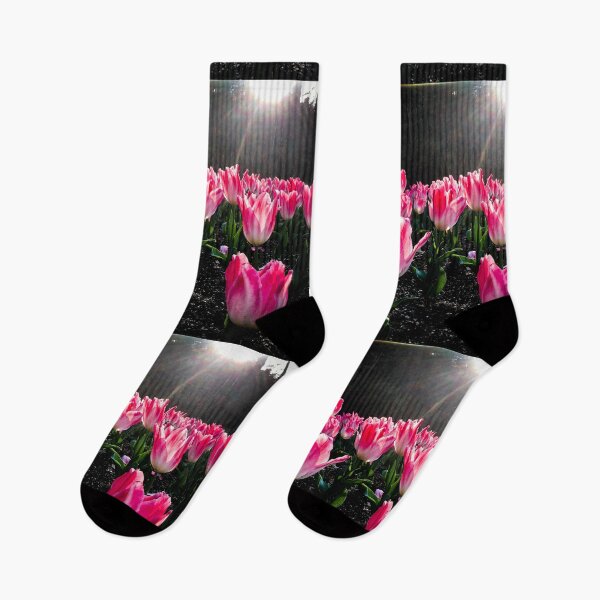 Item preview, Bright Baby Pink Tulips designed and sold by thegraypocket.