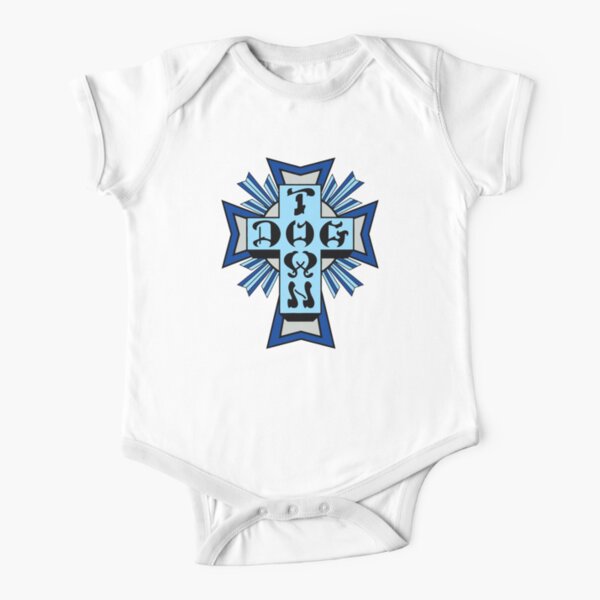 Dog Town Skateboard Short Sleeve Baby One-Piece