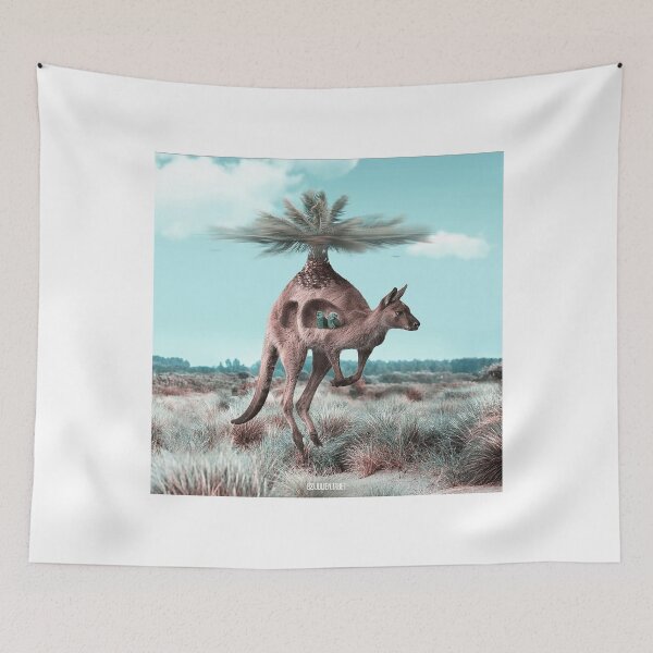 Item preview, kangaroo - Animal world designed and sold by LuxaVinfa.