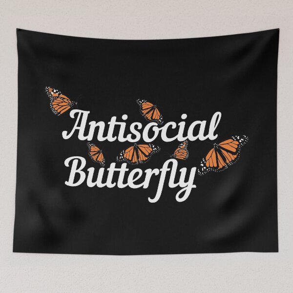 Item preview, Antisocial Butterfly designed and sold by kickwear-com.