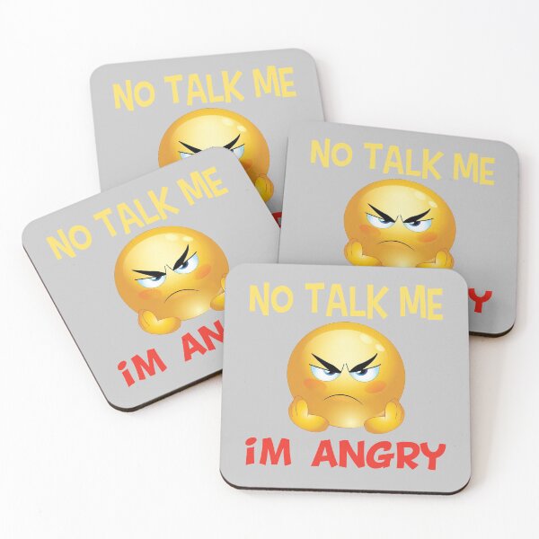 Item preview, No talk me im angry,  Awesome gift for your friends  designed and sold by abdelhak2005.