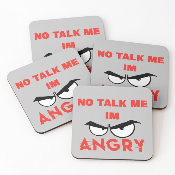 Item preview, No talk me im angry,  Awesome gift for your friends  designed and sold by abdelhak2005.