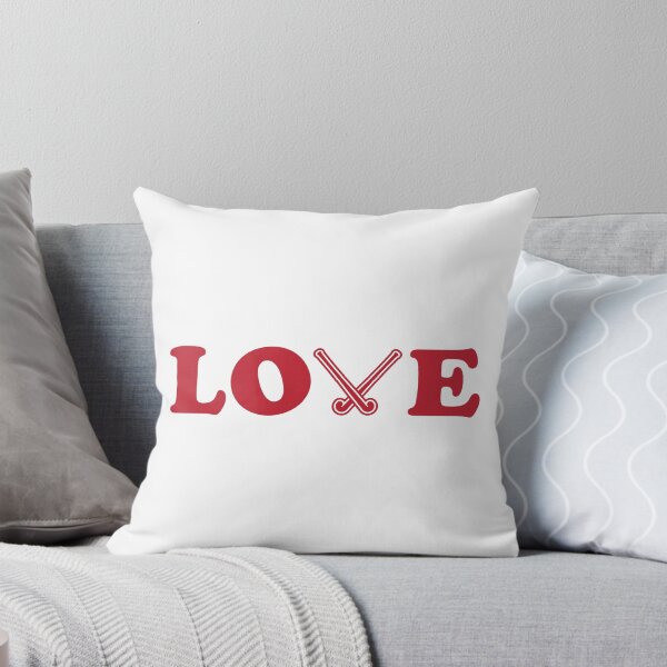 Item preview, I Love Field Hockey Red designed and sold by cmd-art.