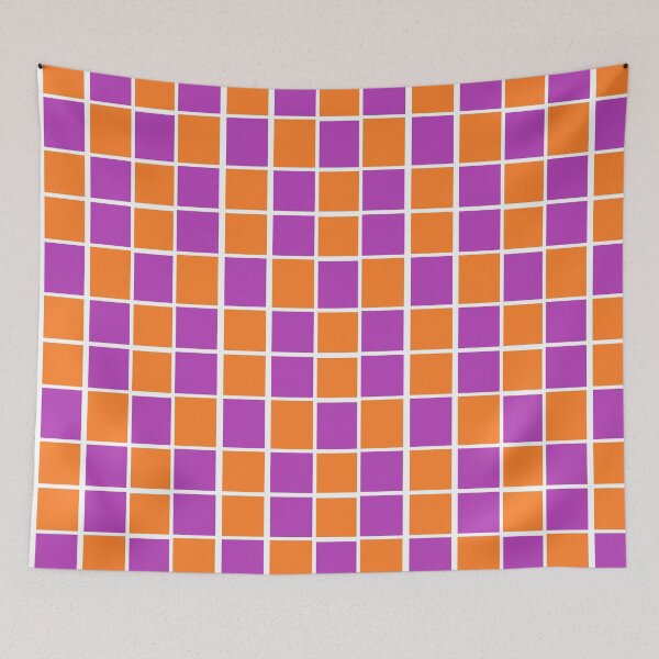 Item preview, lila orange square designed and sold by miaterinka.
