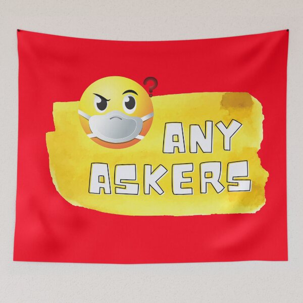 Item preview, Any askers red design  designed and sold by Zukhra79.