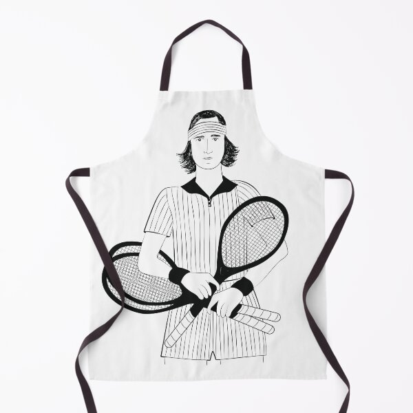 Item preview, Richie Tenenbaum tennis B&W - Wes Anderson designed and sold by Mujeresponja.