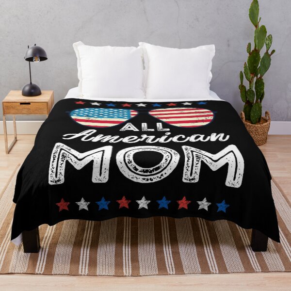 Item preview, All American Mom Patriotic 4th of July designed and sold by ZavageDesigns.