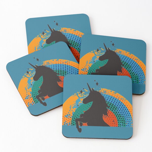 Item preview, Retro Unicorn Design designed and sold by Alondra.