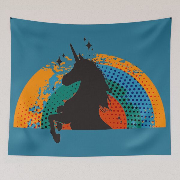 Item preview, Retro Unicorn Design designed and sold by Alondra.