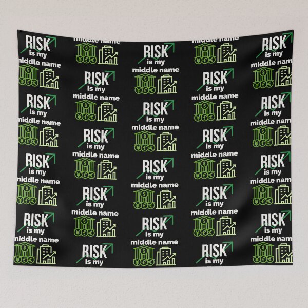 Item preview, Risk Is My Middle Name  designed and sold by IslandDrip.
