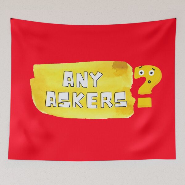 Item preview, Any askers design in red designed and sold by Zukhra79.