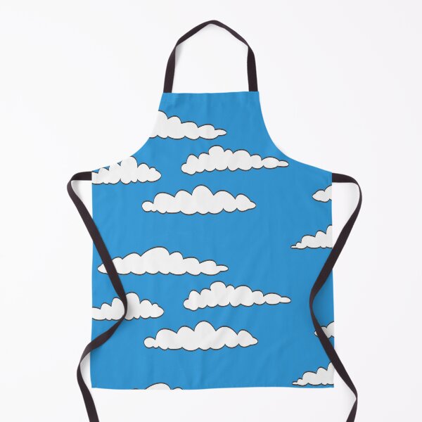 Item preview, White clouds on blue sky designed and sold by Raphanaja.