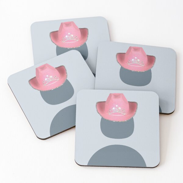 Item preview, pfp con un sombrero de vaquero / vaquera rosa designed and sold by reesewolf.