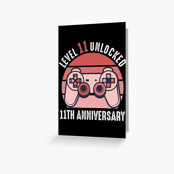 11th Anniversary Greeting Cards Redbubble - roblox 11 anniversery gift card