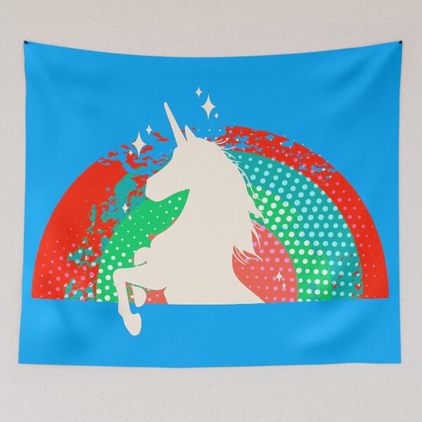 Item preview, Retro Unicorn Design designed and sold by Alondra.
