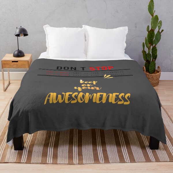 Item preview, Don’t stop, Keep on your awesomeness designed and sold by chobacobra.
