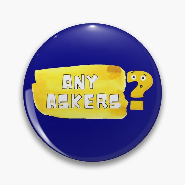 Item preview, Any askers navy blue design designed and sold by Zukhra79.