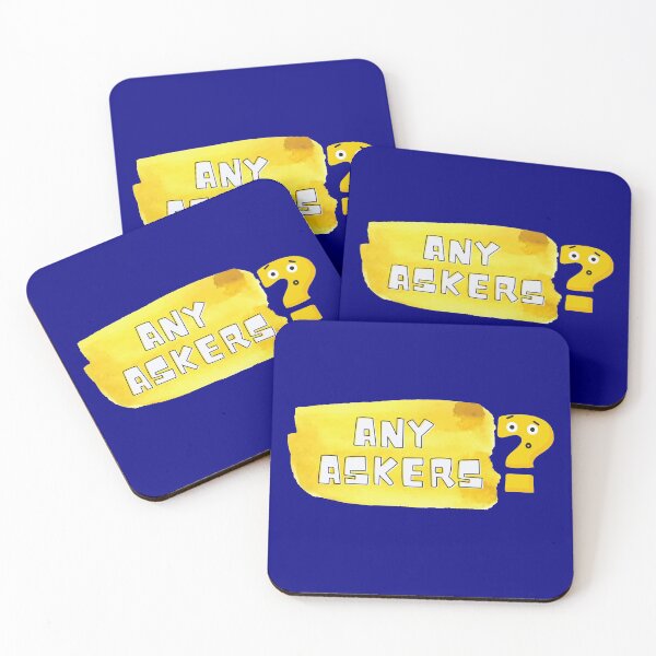 Item preview, Any askers navy blue design designed and sold by Zukhra79.