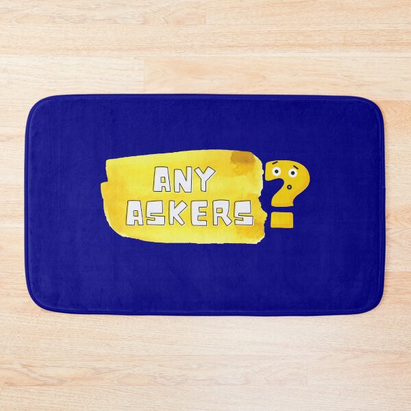 Item preview, Any askers navy blue design designed and sold by Zukhra79.