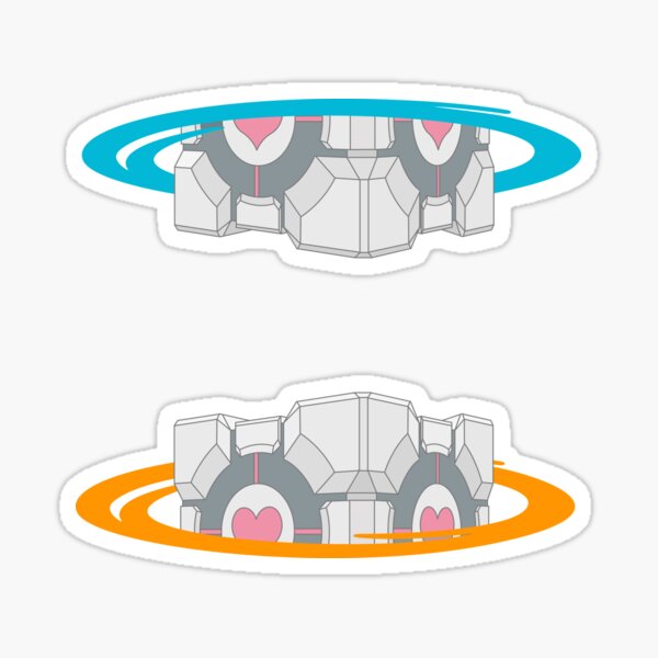 Portal companion Sticker