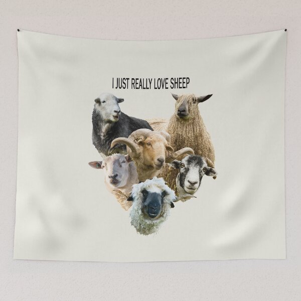Item preview, I Just Really Love Sheep designed and sold by Jane Stanley Photography.