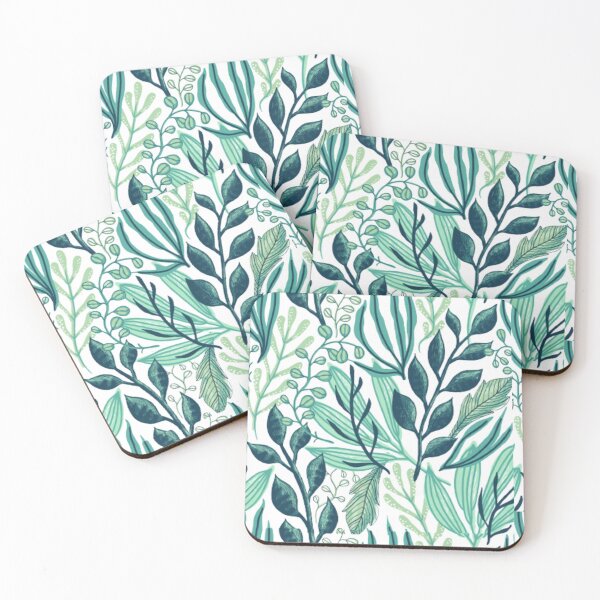 Item preview, Flower Leaves Pattern designed and sold by IswaryaSankar.