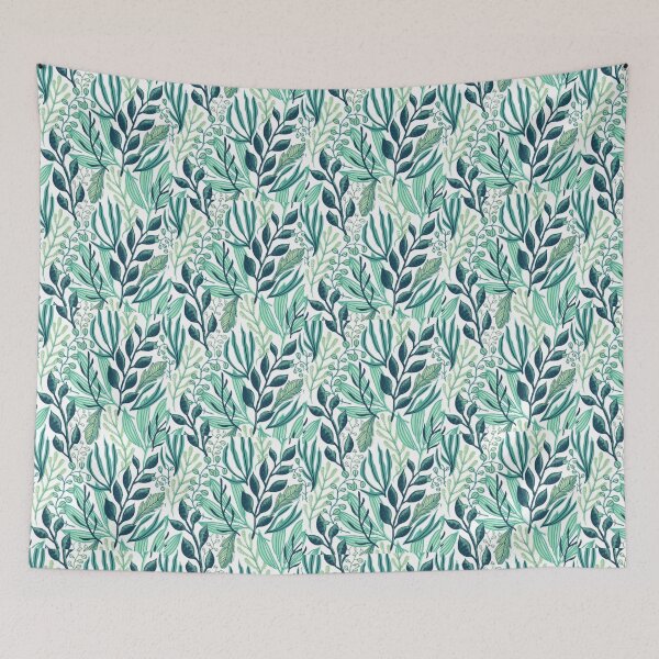 Item preview, Flower Leaves Pattern designed and sold by IswaryaSankar.