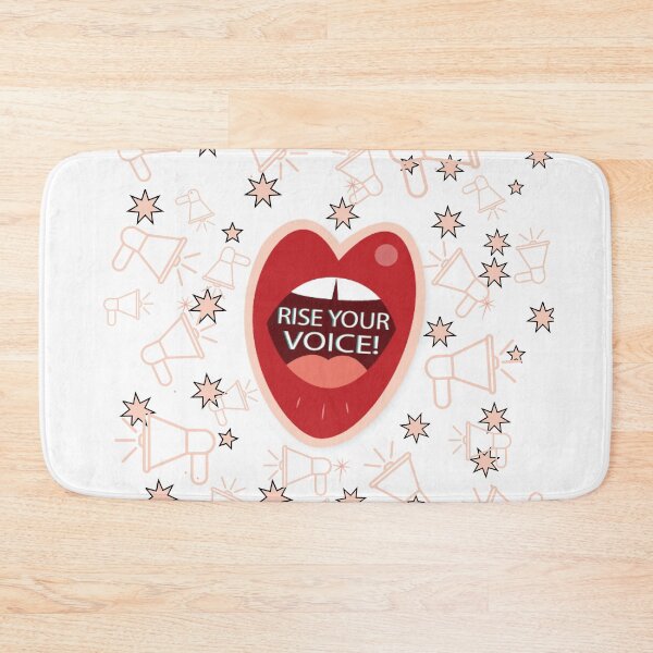 Item preview, RISE YOUR VOICE designed and sold by Saywow.