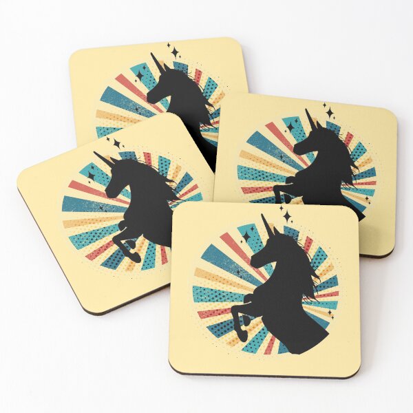 Item preview, Retro Unicorn Silhouette  designed and sold by Alondra.