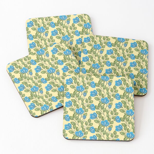 Item preview, Colored Pattern with Vintage Floral Motifs designed and sold by lissantee.