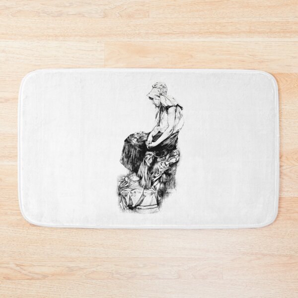 Item preview, Mucha, sitting women designed and sold by yxela.