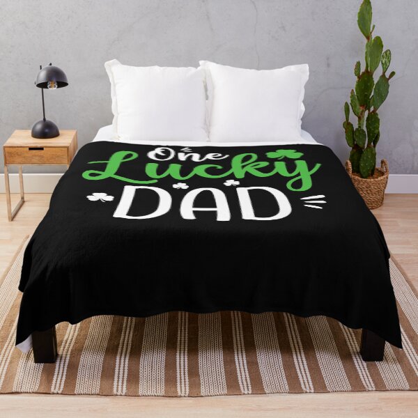 Item preview, One Lucky Dad Shirt, St Patricks Day Funny Daddy Gift designed and sold by goodmorningsir.