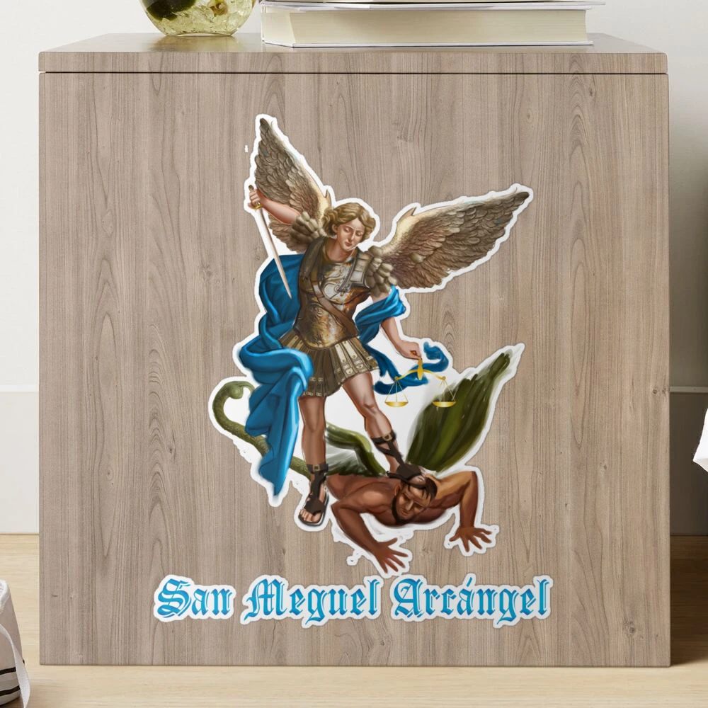 san miguel arcangel Sticker for Sale by 7ARCHANGELS