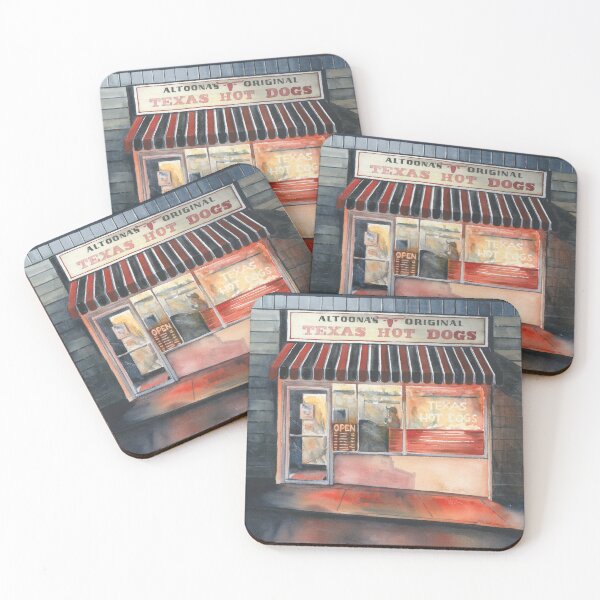 Item preview, Texas Hot Dogs designed and sold by sarahvogelart.