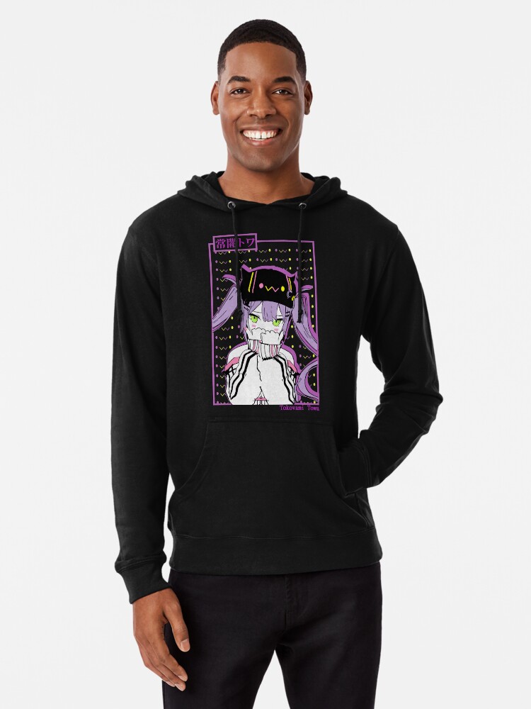 Hololive Tokoyami Towa Blushed Lightweight Hoodie