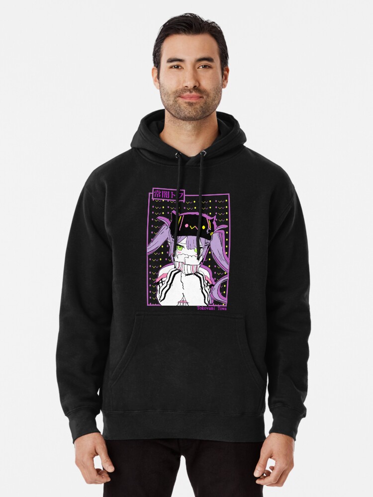 Hololive Tokoyami Towa Blushed | Pullover Hoodie