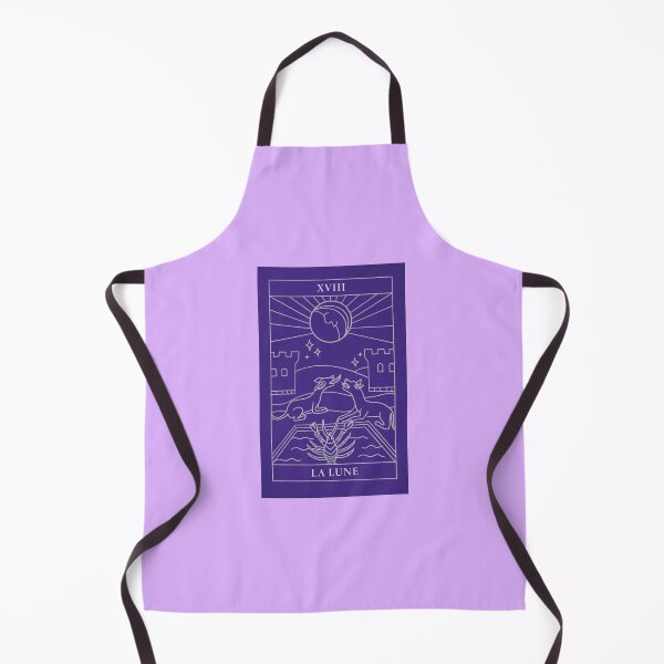 Item preview, La Lune (The Moon) Tarot Card XVIII designed and sold by frnknsteinn.