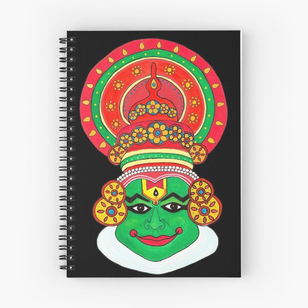 Item preview, Kathak dancer face, kathak dancer gift designed and sold by HariniArts.